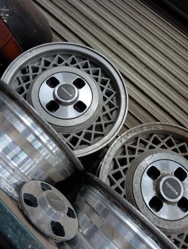 希少！！gx51  純正オプションホイール 4本 センターキャップ付き！！