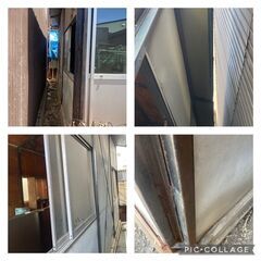 ☆中古￥30,000！【大阪引取限定】プレハブ　コンテナ　倉庫　物置　ハウス　幅280㎝ｘ奥行560㎝ｘ高さ330㎝　【BG201】