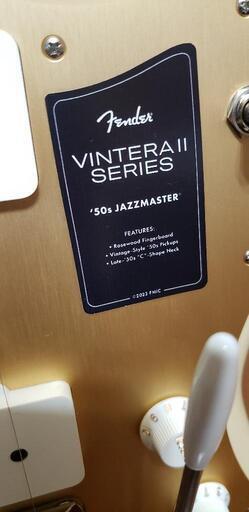 Fender フェンダー メキシコ VinteraⅡ 50s ジャズマスター  デザートサンド　傷あり値下げ