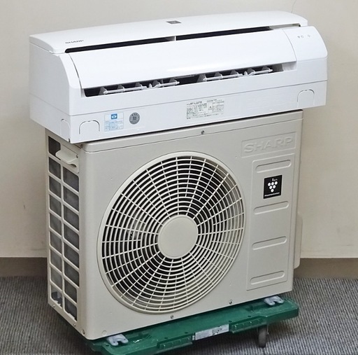 【取引完了\n】(37) SHARP【AY-L22TD】シャープ プラズマクラスター7000搭載 ルームエアコン 2.2kW おもに6畳用 2020年製 取付販売