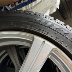 PCD100 5穴17インチ冬タイヤホイールセット