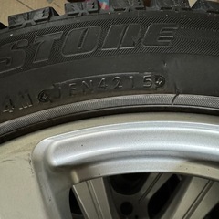 PCD100 5穴17インチ冬タイヤホイールセット