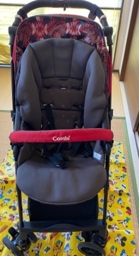 値下げ！コンビ　スゴカルα エッグショック 4キャス compact HT オルテガレッド