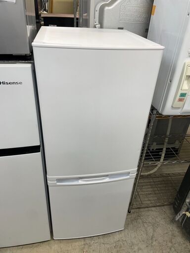 冷蔵庫　No.12609　マクスゼン　2023年製　140L　JR139HM01WH　【リサイクルショップどりーむ荒田店】