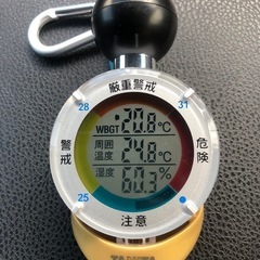 バッテリー不用の冷却インナー＆黒球式熱中症指数計