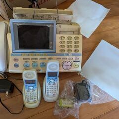 電話 FAX 親機＋子機2台（1台新品）