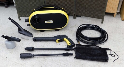 取引中【恵庭】ケルヒャー　家庭用高圧洗浄機　JTK　サイレント　洗車　掃除　中古品　PayPay支払いOK！