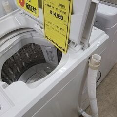 J7352 ★6か月保証付★　YAMADA　ヤマダ　6.0kg洗濯機　YWM-T60H1　ホワイト　2022年製 動作確認、クリーニング済み　【リユースのサカイ柏店】