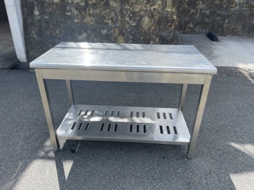 オールステンレス作業台　美品