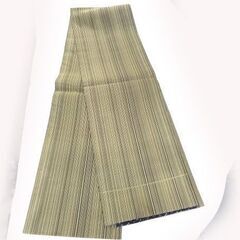 未使用】袋帯 「金糸縞模様 きくじん」西陣織証紙番号No.501 浅山織物株式