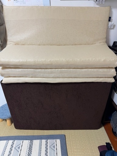 小美玉周辺　高反発ベットマット２枚　スノコベット　シングル