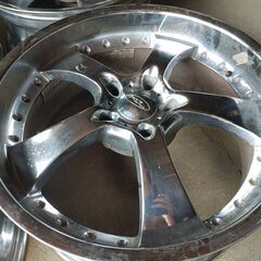 22x9.5J 5x139.7 Eagle Alloys Chrome 4本