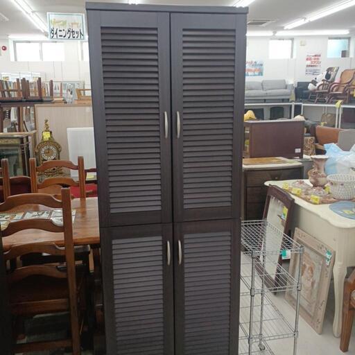 ★ジモティ割あり★2枚扉ｼｭｰｽﾞﾎﾞｯｸｽ 現状販売 (H)164× (W)60× (D)35cm【joh 1906】