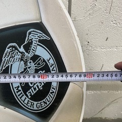 ミラービールブリキ看板③