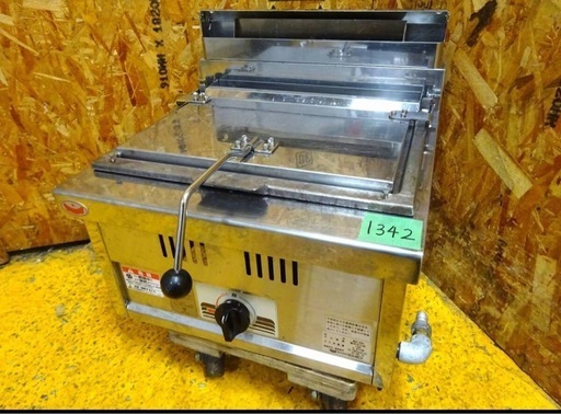 (1342)マルゼン 業務用 餃子焼き器 MGZ-044 2022年製 都市ガス用 卓上 餃子グリラー ぎょうざ 中古 厨房 飲食店 店舗 引き取りも歓迎 大阪