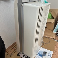 【終了】ウインドエアコン 冷房専用タイプ (4-7畳) CW-1620(WS) 窓用エアコン ウィンドエアコン CW-1619(WS) 後継品 ウインドクーラー ルームエアコン クーラー 冷房 窓 ノンドレン 工事不要 熱中症対策 コロナ(CORONA)  