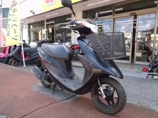 NO.5090　アドレスＶ５０　４サイクルエンジン　フューエルインジェクション車　前カゴ付　ブラック　☆彡
