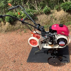 使用少‼️三菱マイミニmm308・ワンタッチ畝立て、移動車輪付・耕運機・管理機・家庭菜園・農業機械