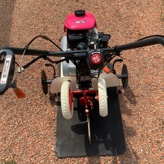 使用少‼️三菱マイミニmm308・ワンタッチ畝立て、移動車輪付・耕運機・管理機・家庭菜園・農業機械