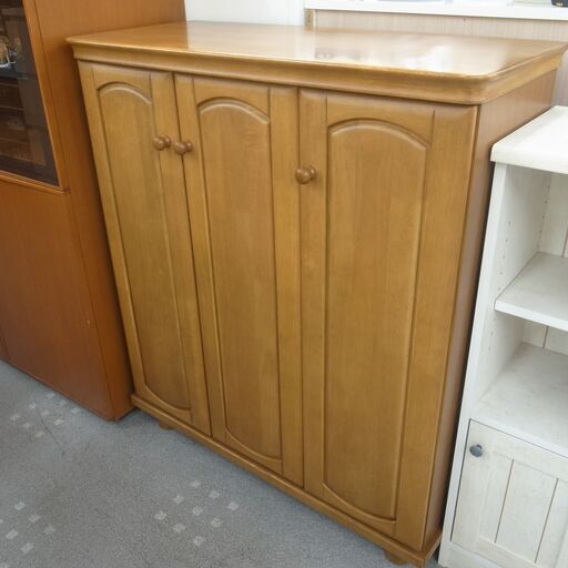 友愛社 シューズボックス ビクトリア90L 下駄箱【モノ市場半田店】158