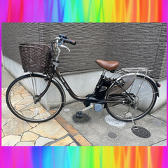 大容量8.9Ah！デジタル液晶！Panasonic ビビ 26インチ 電動自転車 電動 