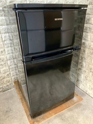 大阪送料無料★3か月保障付き★冷蔵庫★2019年★アイリスオーヤマ★2ドア★NRSD-8A-B★R-265