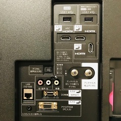 即日受渡❣️SHARP 50型 外付けHDD対応  HDMI×3 31500円