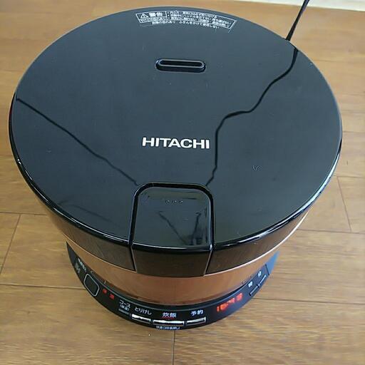 HITACHI 日立  IH炊飯器 おひつ御膳 RZ-TS202M  ブロンズゴールド 2合炊き 打込鉄釜  炊飯器 2018年製 中古現状品