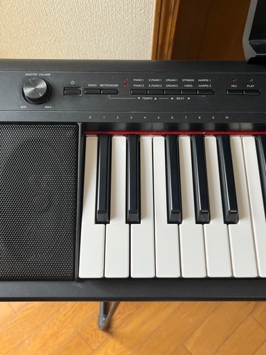 ヤマハ  YAMAHA 電子ピアノ　椅子スタンド付属　NP-12B