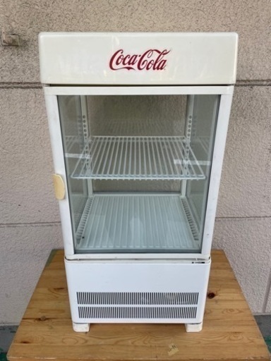 【激レア】美品　コカコーラ冷蔵ショーケース　両面開き　動作OK　100V　夏　コーラ