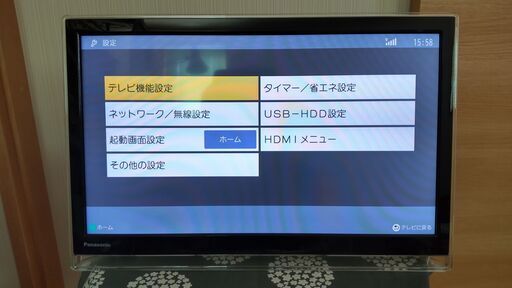 プライベートビエラ UN-19F7-K　美品　ワイヤレス接続