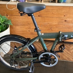 Jeep前後タイヤ・チューブ新品！】6段変速 20インチ折りたたみ自転車