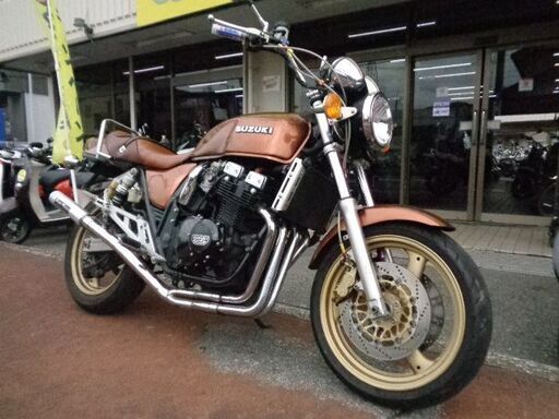 NO.5100　ＧＳＸ４００インパルス－２ (IMPULSE)　ＧＫ７ＣＡ　後期モデル　プリティ管　タックロールシート　タンデムバー　メタリックオレンジ　☆彡