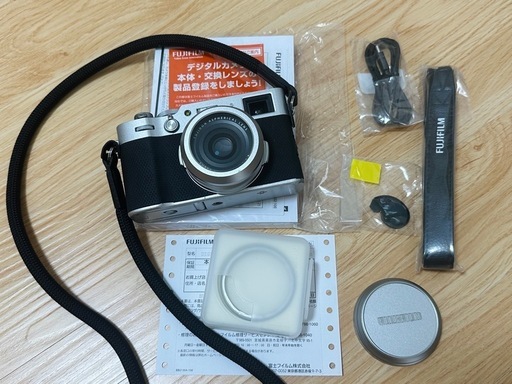 【美品／箱無】FUJIFILM X100V シルバー