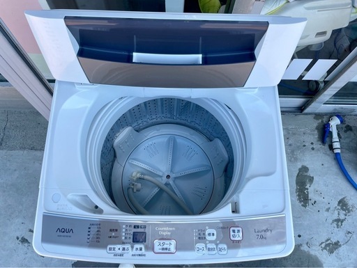 ☆北41条店☆洗濯機 アクア 7キロ 簡易清掃済み 配達可能 2015年
