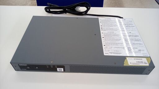 ★ジモティ割あり★ オムロン 無停電電源装置  ２２年製 動作確認／クリーニング済み TJ7665