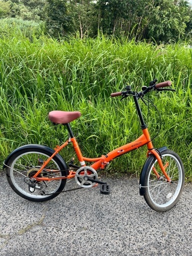 名古屋市配達無料折りたたみ自転車20インチ6段変速