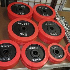 R324 IROTEC アイロテック ダンベル 30kg×2個セット Used・美品