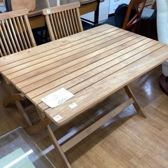 【軽トラ1時間半貸出無料】ダイニング　5点セット　JATI  ナチュラル