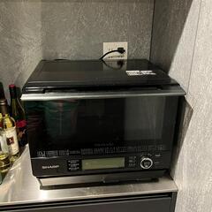 シャープ AX-XJ1-B ヘルシオ スチームオーブン、30L、コンベクション、2段調理、ブラック