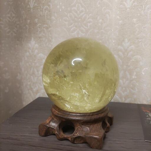 シトリンクォーツ　丸玉　60mm