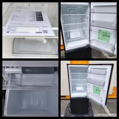 ☑︎ご成約済み■2021年製■東芝 153L冷蔵庫 セミマットブラック GR-S15BS (K) 2ドア★お洒落★