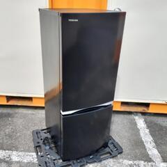 ☑︎ご成約済み■2021年製■東芝 153L冷蔵庫 セミマットブラック GR-S15BS (K) 2ドア★お洒落★