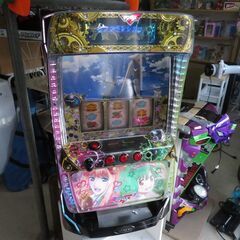 パチスロ実機 マクロスフロンティア2 コイン不要機付き スロット