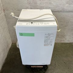 【TOSHIBA】 東芝 電気 洗濯機 AW-5GA2 100V 5.0kg 2023年製 ② Y0138