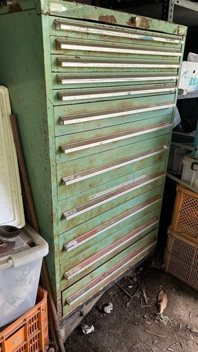 大型12段工具用キャビネット 工具台