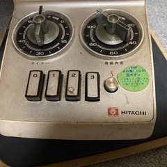 日立D-626回転台付きレトロ扇風機