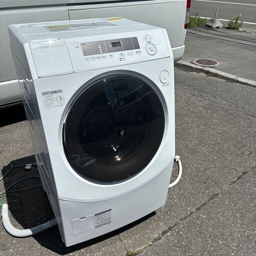 良品 SHARP シャープ ドラム式洗濯乾燥機 ES-H10G 2022年製 洗濯10kg/乾燥6kg マイクロ高圧洗浄