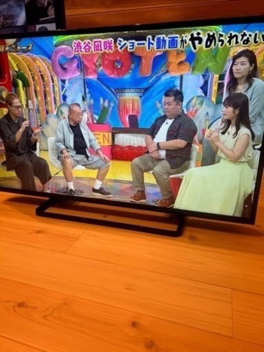 8月11日まで。パナソニック　th-43d305 液晶テレビ