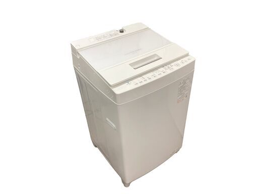【動作確認済み】TOSHIBA/東芝 全自動洗濯機 8kg ZABOON AW-8DH2 低振動 低騒音 2022年製 引き取り限定 神奈川県横須賀市